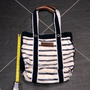 Abercrombie & Fitch Striped Tote Bag